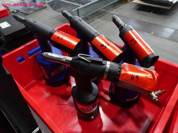 Used Honsel Pneumatic-hydraulic blind rivet nut setting tool for Sale (Auction Premium) | NetBid Industrial Auctions