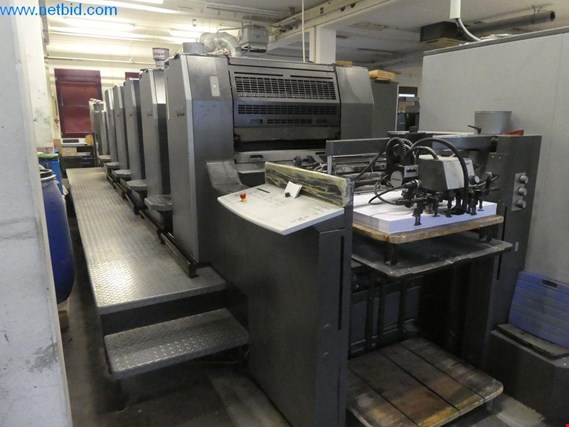 Used Heidelberg Speedmaster SM 74-5+L 5-colour offset printing press for Sale (Trading Premium) | NetBid Industrial Auctions
