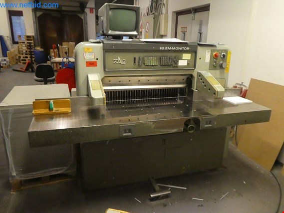 Used Polar Mohr 92 EM-Monitor high-speed cutter for Sale (Auction Premium) | NetBid Industrial Auctions