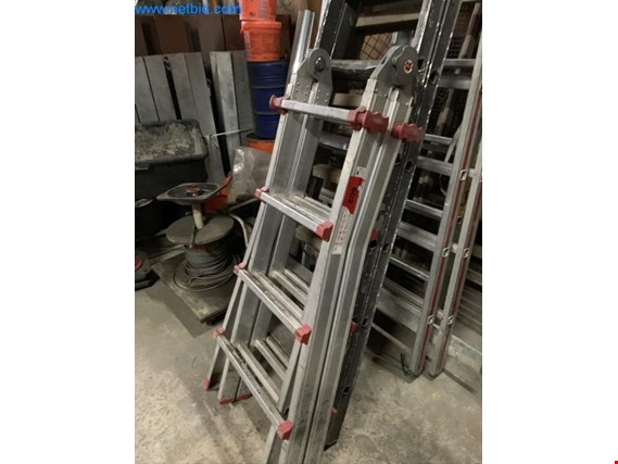 Used Würth Aluminum folding ladder for Sale (Auction Premium) | NetBid Industrial Auctions