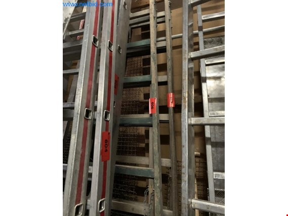 Used Wooden folding ladder for Sale (Trading Premium) | NetBid Industrial Auctions