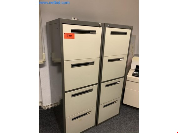 Used 2 Filing cabinets for Sale (Online Auction) | NetBid Industrial Auctions