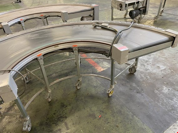 Used 180 degrees conveyor belt for Sale (Auction Premium) | NetBid Industrial Auctions