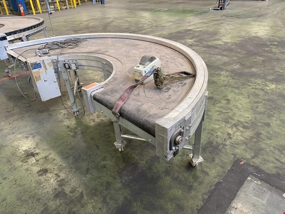 Used 180 degrees conveyor belt for Sale (Auction Premium) | NetBid Industrial Auctions