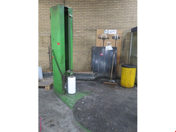 Used pallet film wrapping machine for Sale (Auction Premium) | NetBid Industrial Auctions