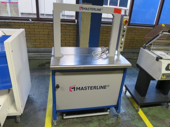 Used Masterline 410 AP strapping device for plastic straps for Sale (Auction Premium) | NetBid Industrial Auctions