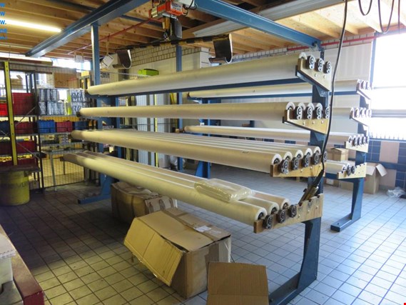 Used Ink roll shelving for Sale (Auction Premium) | NetBid Industrial Auctions