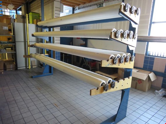Used Ink roll shelving for Sale (Auction Premium) | NetBid Industrial Auctions