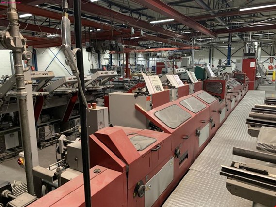 Used Müller Martini Corona C13/41 perfect binder line for Sale (Auction Premium) | NetBid Industrial Auctions