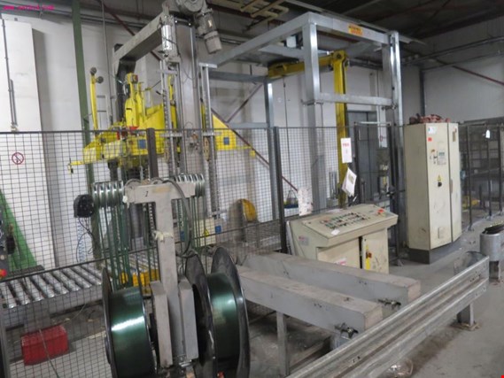 Used Tallpack VKE FC2T pallet strapping and wrapping station for Sale (Auction Premium) | NetBid Industrial Auctions