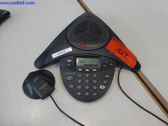 Used Polycom Soundstation 2 Conference phone for Sale (Trading Premium) | NetBid Industrial Auctions