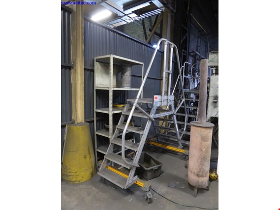 Used Günzburger Platform stairs for Sale (Auction Premium) | NetBid Industrial Auctions