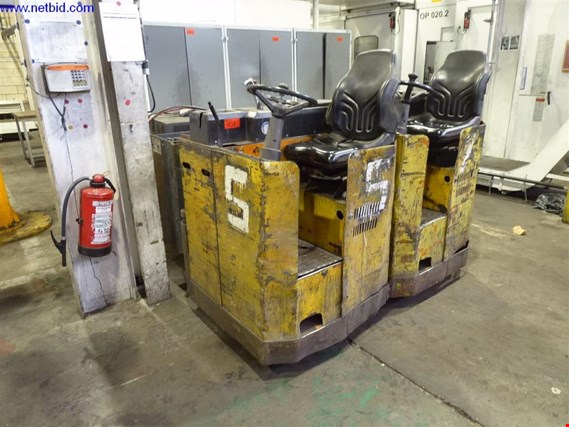 Used Still Wagner EFN 3000 Ride-on low-floor pallet truck (49), for Sale (Auction Premium) | NetBid Industrial Auctions