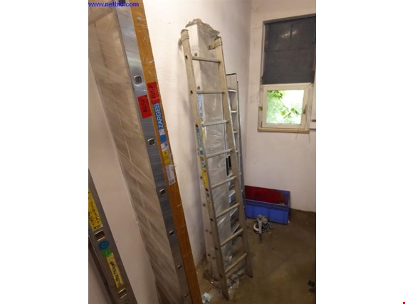 Used Zarges 1 Posten Aluminium ladders for Sale (Trading Premium) | NetBid Industrial Auctions