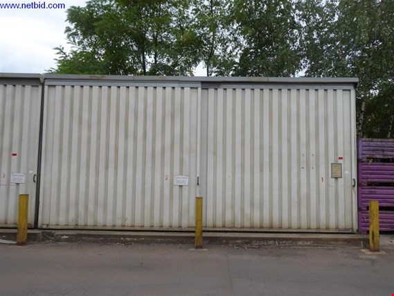 Used Denios Typ 2K714OST Hazardous material storage system container for Sale (Auction Premium) | NetBid Industrial Auctions