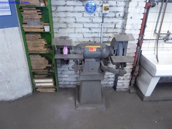 Used Brauer Berlin ST.Sch.B40 Double bench grinder for Sale (Online Auction) | NetBid Industrial Auctions