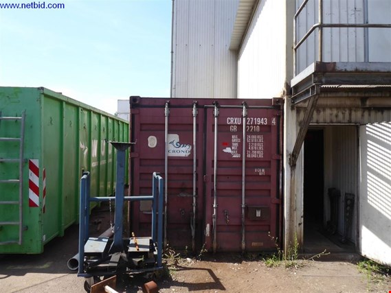 Used 20`-lake/workshop container for Sale (Auction Premium) | NetBid Industrial Auctions