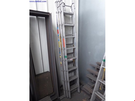 Used Zarges Aluminium single ladder for Sale (Auction Premium) | NetBid Industrial Auctions
