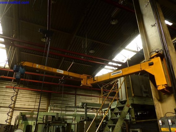 Used Wewir WWHK 180X4000 Wall-mounted slewing crane for Sale (Auction Premium) | NetBid Industrial Auctions
