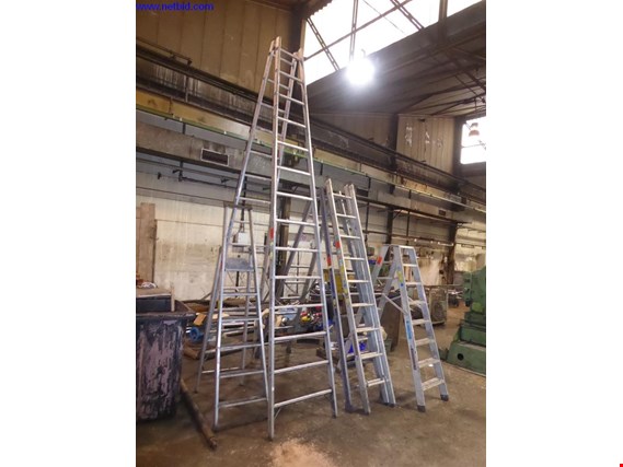 Used Zarges Aluminium stepladder for Sale (Auction Premium) | NetBid Industrial Auctions