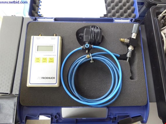 Used JW Froehlich LK 20 Leakage tester for Sale (Online Auction) | NetBid Industrial Auctions