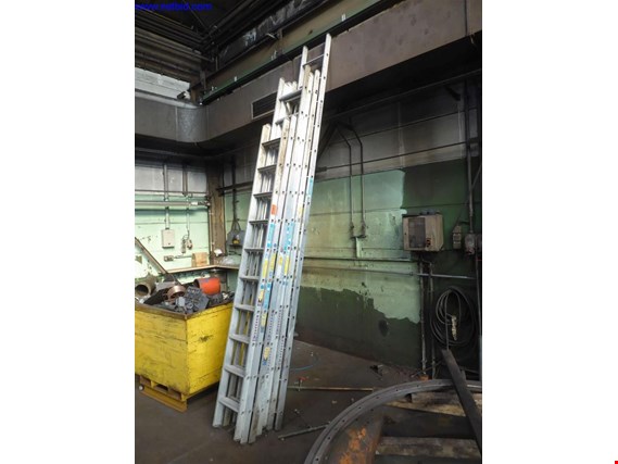 Used Zarges 1 Posten Aluminium single ladders for Sale (Auction Premium) | NetBid Industrial Auctions