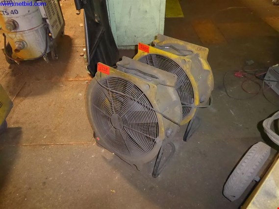 Used Trotec TTV7000 2 Floor fans for Sale (Auction Premium) | NetBid Industrial Auctions