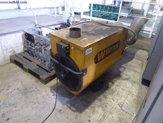 Used Wilms BV 260 mobile hall heating (6) for Sale (Online Auction) | NetBid Industrial Auctions
