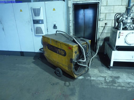 Used Wilms mobile gas hall heating (7) for Sale (Auction Premium) | NetBid Industrial Auctions