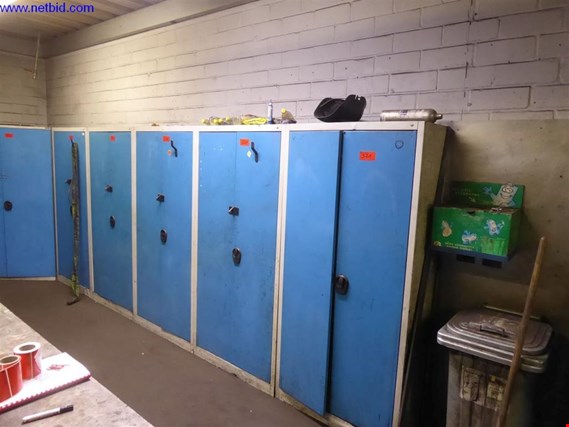 Used 9 Metal cabinets for Sale (Online Auction) | NetBid Industrial Auctions