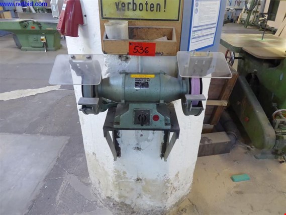 Used Elektra Beckum, Typ SLD Double bench grinder for Sale (Auction Premium) | NetBid Industrial Auctions
