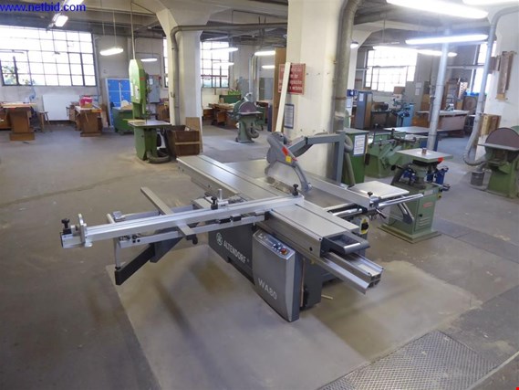 Used Altendorf WA80 TE Sliding table saw for Sale (Auction Premium) | NetBid Industrial Auctions