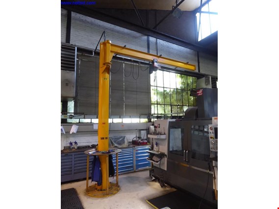 Used Konecranes CLX05 Column mounted slewing crane (070) for Sale (Auction Premium) | NetBid Industrial Auctions