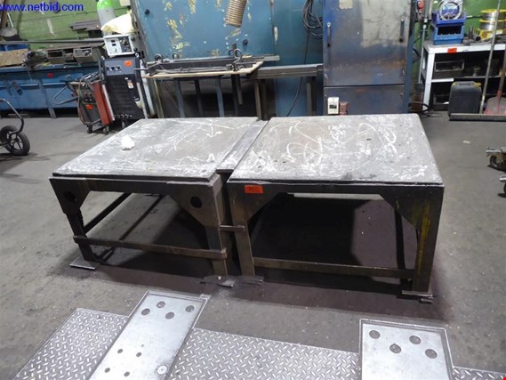 Used 2 Steel tables for Sale (Auction Premium) | NetBid Industrial Auctions
