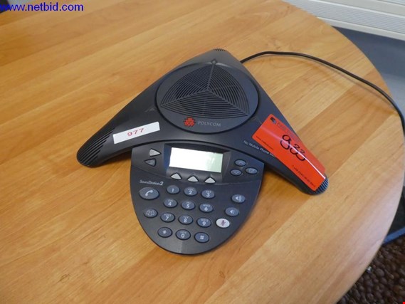 Used Polycom Soundstation 2 Conference phone for Sale (Online Auction) | NetBid Industrial Auctions