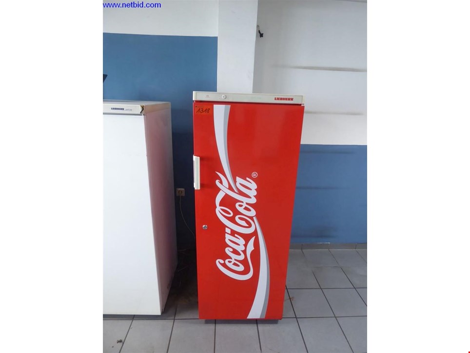 Edelstahl Coca-Cola Kühlschrank mit LED in 90547 Stein für 180,00