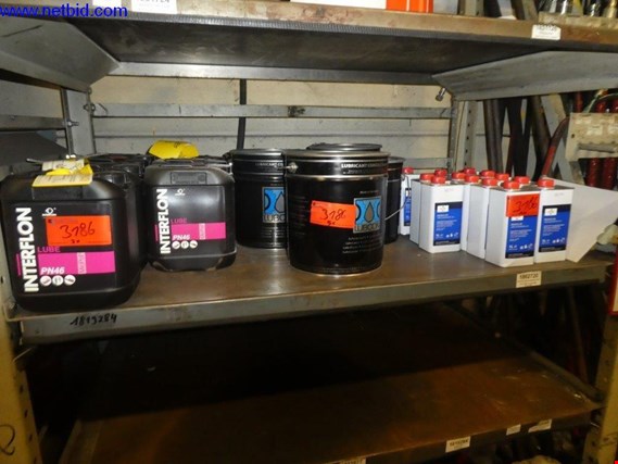 Used 1 Posten like-new lubricants for Sale (Online Auction) | NetBid Industrial Auctions