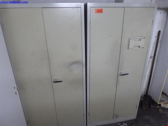 Used 2 Tin Cupboards for Sale (Auction Premium) | NetBid Industrial Auctions