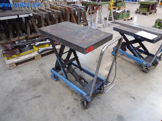 Used Hanselifter SPA50-01 Scissor lift table for Sale (Auction Premium) | NetBid Industrial Auctions