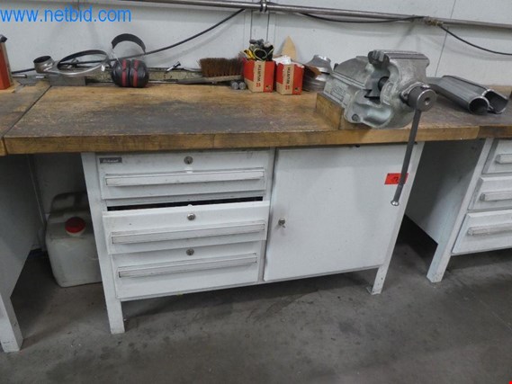Used Garant 3 Workbenches for Sale (Auction Premium) | NetBid Industrial Auctions