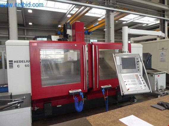 Used Hedelius C 60/40/530/2000/8 3-axis CNC machining centre (surcharge subject to change) for Sale (Auction Premium) | NetBid Industrial Auctions