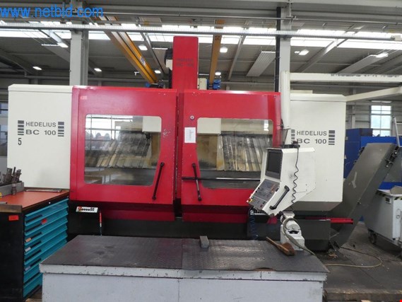 Used Hedelius BC 100 3-axis CNC machining centre (surcharge subject to change) for Sale (Auction Premium) | NetBid Industrial Auctions