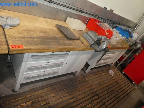 Used Garant 3 Workbenches for Sale (Auction Premium) | NetBid Industrial Auctions