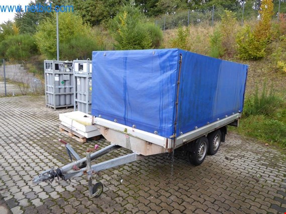 Used Humbaur H181 2-axle car trailer for Sale (Auction Premium) | NetBid Industrial Auctions