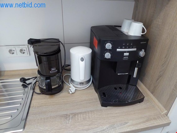 Used AEG Caffe Silenzio Fully automatic coffee machine for Sale (Auction Premium) | NetBid Industrial Auctions