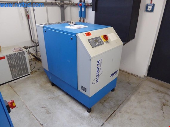 Used Alup Allegro 24 Screw compressor for Sale (Auction Premium) | NetBid Industrial Auctions
