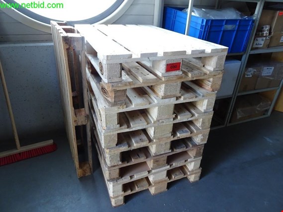 Used Euro pallets (surcharge subject to change!) for Sale (Auction Premium) | NetBid Industrial Auctions