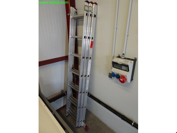 Used Aluminum extension ladder (surcharge subject to change!) for Sale (Auction Premium) | NetBid Industrial Auctions