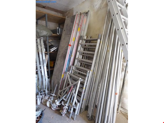 Used Quick-assembly aluminum scaffolding for Sale (Auction Premium) | NetBid Industrial Auctions
