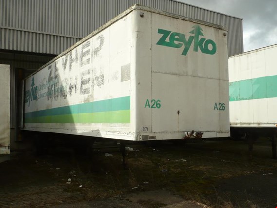 Ackermann 1-assige gelede vrachtwagen trailer gebruikt kopen (Auction Premium) | NetBid industriële Veilingen